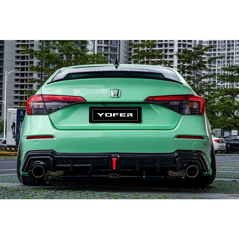 Th Gen Civic Sedan Yofer Night Shadow Trunk Spoiler