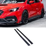 Aeroflow Dynamics 2022+ Subaru WRX S Style Side Skirt Extension - Gloss Black