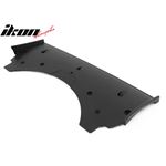 Ikonmotorsports 22-25 Subaru WRX STI Style Sedan 4DR Unpainted Rear Bumper Diffuser Lip PP