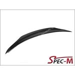 PSM Style Carbon Fiber Trunk Spoiler For 2011-2017