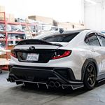 Aeroflow,Dynamics,2022-2024,Subaru,WRX,V4,Kogeki,Duckbill,Spoiler,Carbon,Fiber