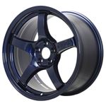 Rays,GramLight,57CR,18x10.5,+22,5x114.3,Eternal,Blue,Pearl