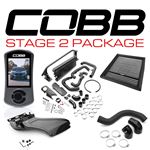 COBB Subaru Stage 2 Power Package Black (FMIC) WRX 2022-2024