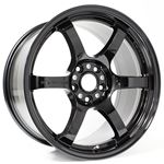 Rays, Gramlights, 57DR, 18x9.5, +38, 5x120, glossy, black, FK8, Honda, Type, R, typer, civic