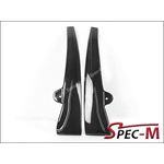 ZR1 Style Carbon Side Mud Guards Flaps For 2005-20