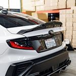 Aeroflow,Dynamics,2022-2024,Subaru,WRX,V4,Kogeki,Duckbill,Spoiler,Carbon,Fiber