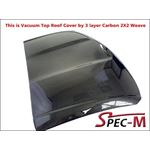 JPM Vacuum Carbon Fiber Removable Roof Top Panel C