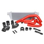 PERRIN,FRONT,MOUNT,INTERCOOLER,KIT,FOR,2022-2024,WRX,RED,PIPING,SILVER,CORE