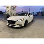 2017, 2018, Mazda, 3, Sedan, Hatchback, MK, Style, Front, Bumper, Lip