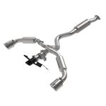 aFe,23-24,Toyota,GR,Corolla,L3,1.6L,t,Gemini,XV,3in,to,2-1/2in,Cat,Back,Exhaust,Polished,Tips