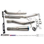 TOMEI,EXPREME,TI,TYPE-R,FULL,TITANIUM,CAT,BACK,EXHAUST,2017+,CIVIC,FK8