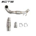 CTS TURBO MQB FWD EXHAUST DOWNPIPE WITH HIGH FLOW 