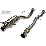 TurboXS Catback Exhaust System 4in Polished Stainless Tip - Subaru WRX 2002-2007 / STI 2004-2007