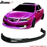 2004-2006,Acura,TL,Sedan,MU,Style,Unpainted,Black,Front,Bumper,Lip,PU