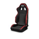 Sparco,Seat,R100,Black,Red,Fabric