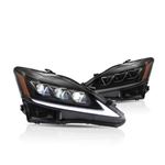 VLand,Headlights,with,Amber,Reflector,For,Lexus,IS250,IS350,ISF,2006-2012
