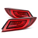 AlphaRex,22-24,Subaru,BRZ,Toyota,GR86,LUXX,LED,Taillights,Vivid,Red