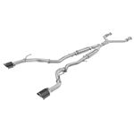 aFe,Takeda,2.5in,304,SS,Cat,Back,Exhaust,System,Carbon,Fiber,Tips,16-22,Infiniti,Q50,V6-3.0L,tt