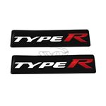 SMY,Gel,Honda,TYPE-R,Emblems,for,WeatherTech,Mats,Pair