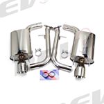 Lexus, IS, XE30, 2014-16, FlowMaxx, Stainless, Version, 2, Axle, Back, Muffler, Sport, Exhaust, Kit,