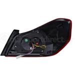 SUBISPEED USDM TR STYLE SEQUENTIAL TAIL LIGHT CBW (TR STYLE, CLEAR LENS, RED REFLECTOR) SUBARU WRX/