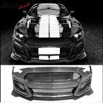 IKONMOTORSPORT GT500 STYLE FRONT BUMPER COVER REPLACEMENT FORD MUSTANG 18-21