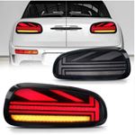 Archaic,Full,LED,Tail,Lights,Assembly,For,Mini,Clubman,F54,2016-2020,Smoked