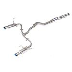 INVIDIA N1 DUAL STAINLESS STEEL CATBACK EXHAUST W/
