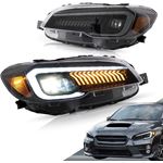 VLAND LED Headlights Compatible with WRX Subaru 2015-2020(Not Fit A WRX 2018-2021 with AFS/SRH, Limi