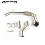 CTS TURBO EVO4 FWD RACE EXHAUST DOWNPIPE MK8 VW GT