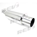 Single Exit Cat-Back Exhaust Kit, Stainless Steel, 3 Inch Pipe, Mitsubishi Evolution X 08-15