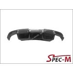 3D Style Carbon Fiber Rear Diffuser For 2009+ BMW 