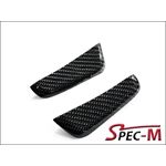 JPM Carbon Fiber Front Bumper Side Canards Fins fo