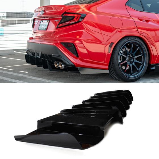 Aeroflow Dynamics 2022-2024 Subaru WRX Rear Diffus