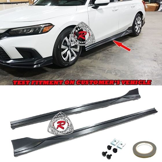 BaysonR,TH,Style,Side,Skirts,For,2022-2023,Honda,Civic,Won