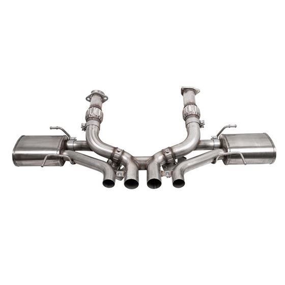 Corsa 23+ Chevrolet Corvette C8 Z06 3in Valved Cat-Back Exhaust Muffler System (ReUses Stock Tips)