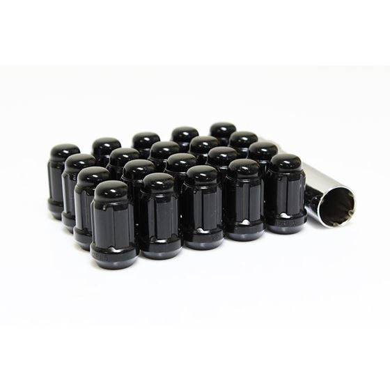 Muteki,Super,Tuner,Closed,Lug,Nuts,M12,x,1.5,Black