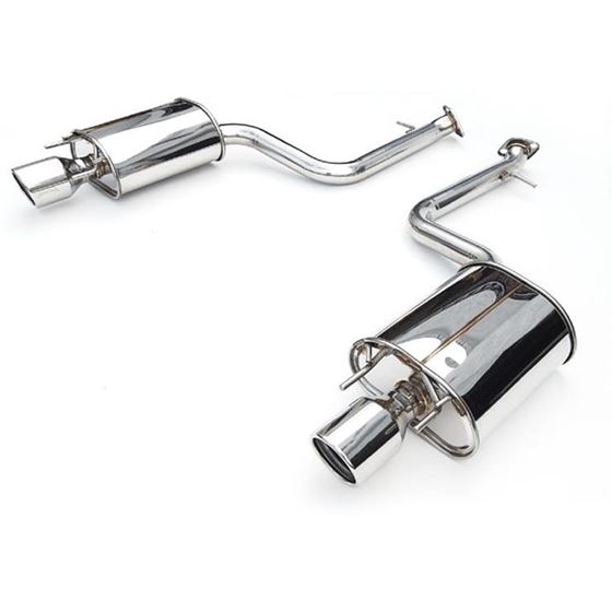 HS14FM4G3S,Invidia, 15+, Ford ,Mustang, Ecoboost ,2.3L, Q300 ,Cat-Back ,Exhaust, w/ ,Stainless Steel