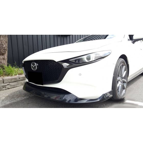 2019+, Mazda, 3, Hatchback, MP, Style, Front, Bumper, Lip