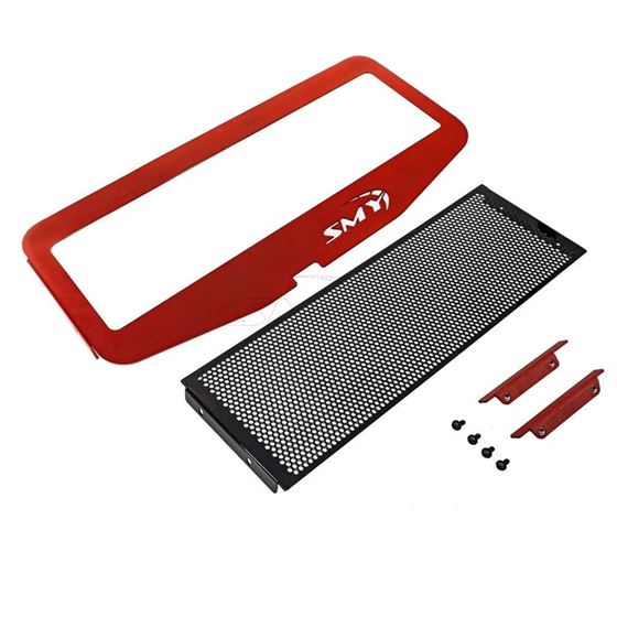 SMY,Top,Mount,Intercooler,Cover,Wrinkle,Red,2022-2024,WRX