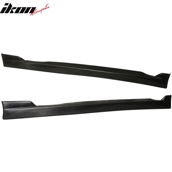 96-00 Honda Civic CS Style Side Skirts Extension Rocker Panel Unpainted PU