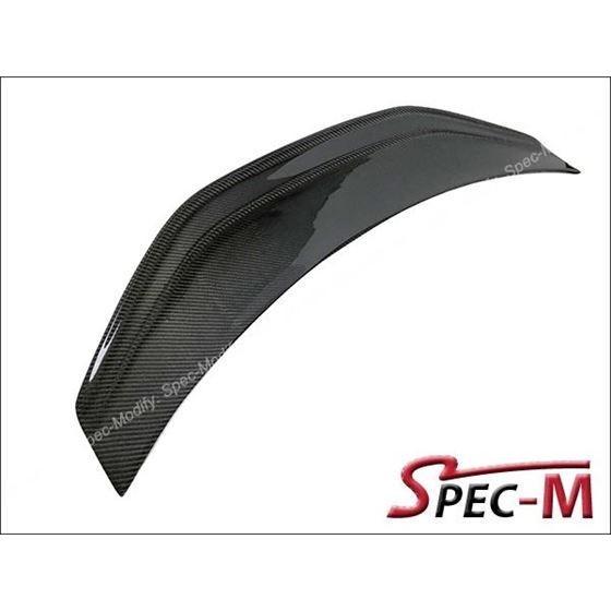 VR Style Carbon Fiber Trunk Spoiler Wing For 2015-