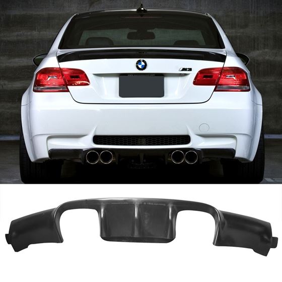 IKONMOTORSPORT V STYLE REAR DIFFUSER BMW E92 M3 08-12