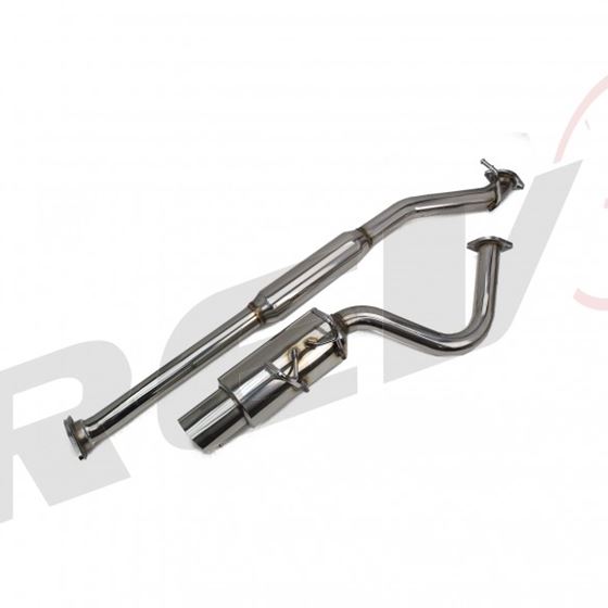 Single Exit Cat-Back Exhaust Kit, Stainless, Scion FRS (ZN6) 2013-16