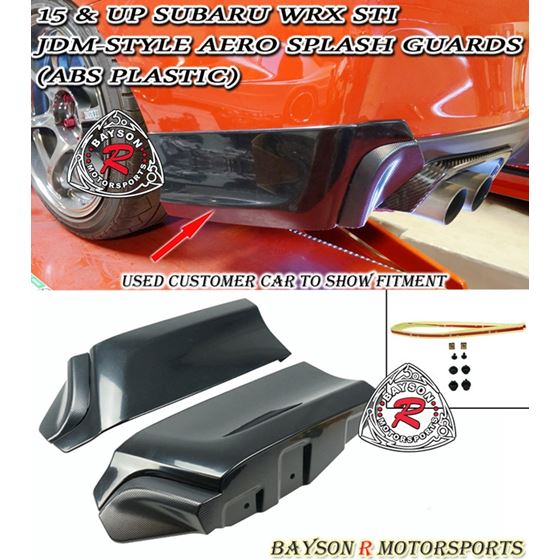 Bayson R JDM Style Rear Aprons For 2015-2021 Subar