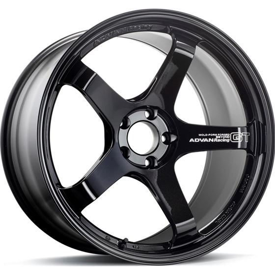 Advan,GT,Premium,Wheel,Set,of,4,Honda,Civic,Type-R,18x9.5,5x120,38mm,Racing,Titanium,Black