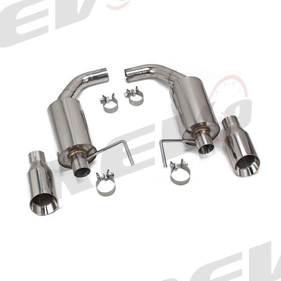 Rev9,Power,Ford,Mustang,2.3L,EcoBoost,3.7L,V6,2015-17,FlowMaxx,Stainless,Axle-Back,Exhaust,System