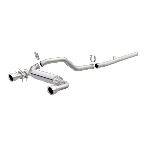 19281, Magnaflow, Competition, Cat, Back, Exhaust, System, 2016+, Ford, Focus, RS, flow, exhaust, pe