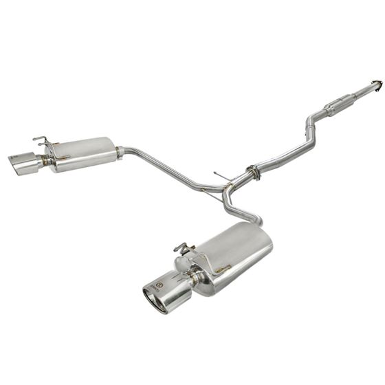 aFe,Takeda,Exhaust,Cat,Back,13-14,Honda,Accord,Coupe,EX-L,V6,3.5L,304SS