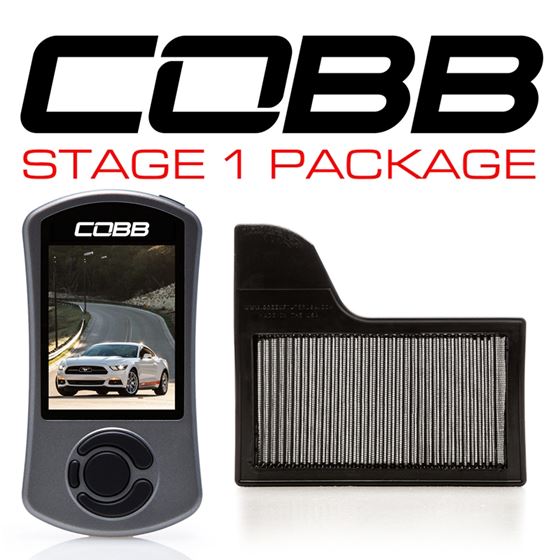 Cobb,Tuning,FORD,STAGE,1,POWER,PACKAGE,MUSTANG,ECOBOOST,2015,2018,4cyliner,boost